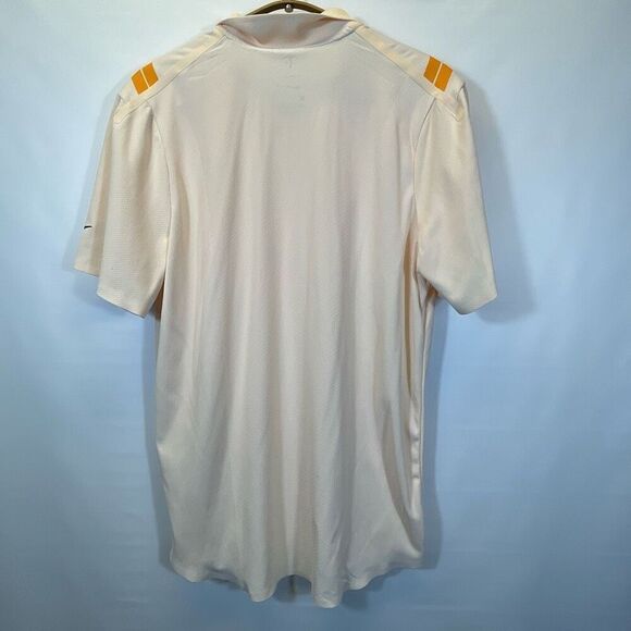 Nike Cream and Orange Polo Shirt - Picture 7 of 7